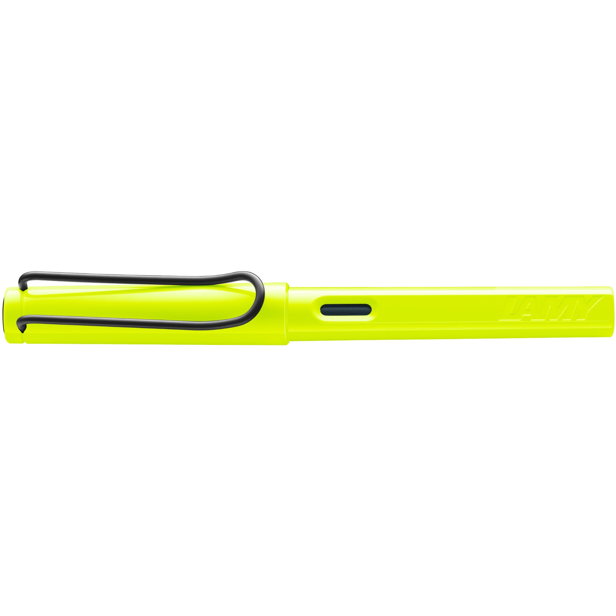 lamy safari neon yellow fountain pen