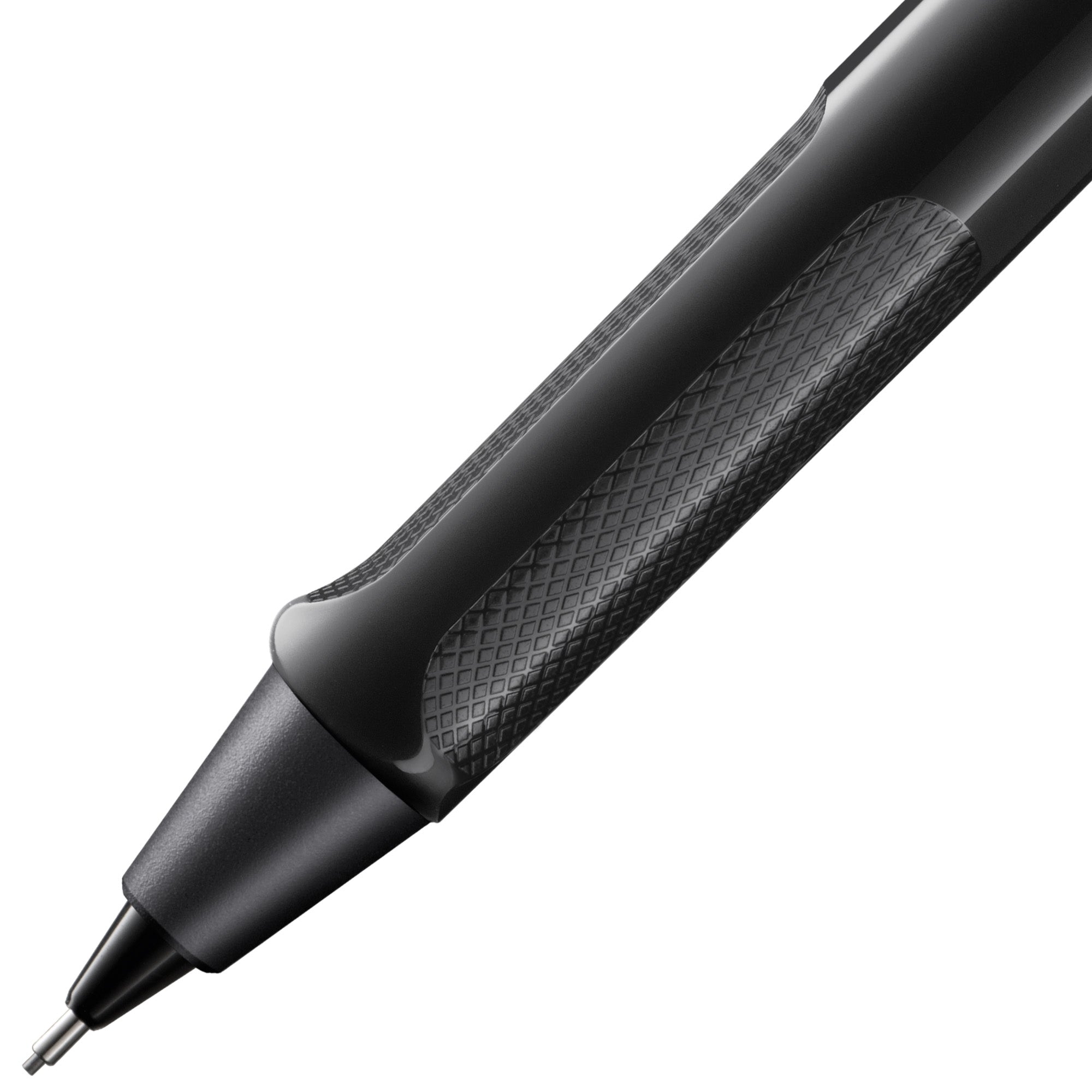 Close-up of a lamy safari meteorite mechanical pencil 2026