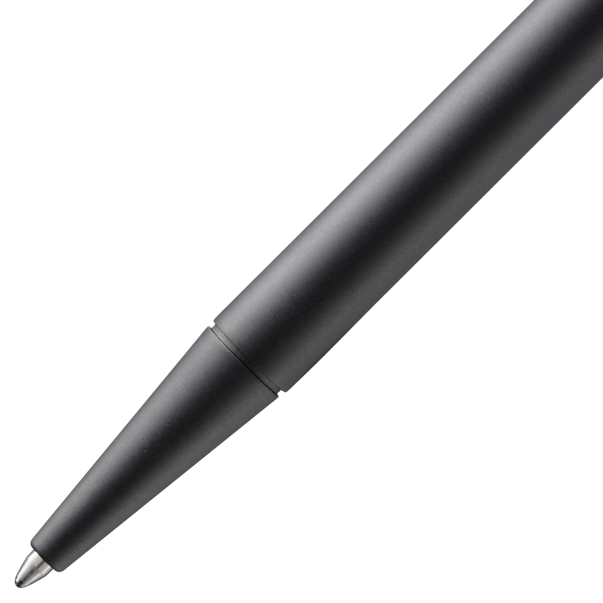 close-up of LAMY CP 1 Black ballpoint pen