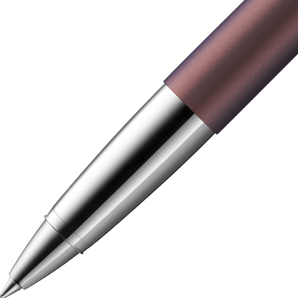close-up of lamy studio orion-matt rollerball pen