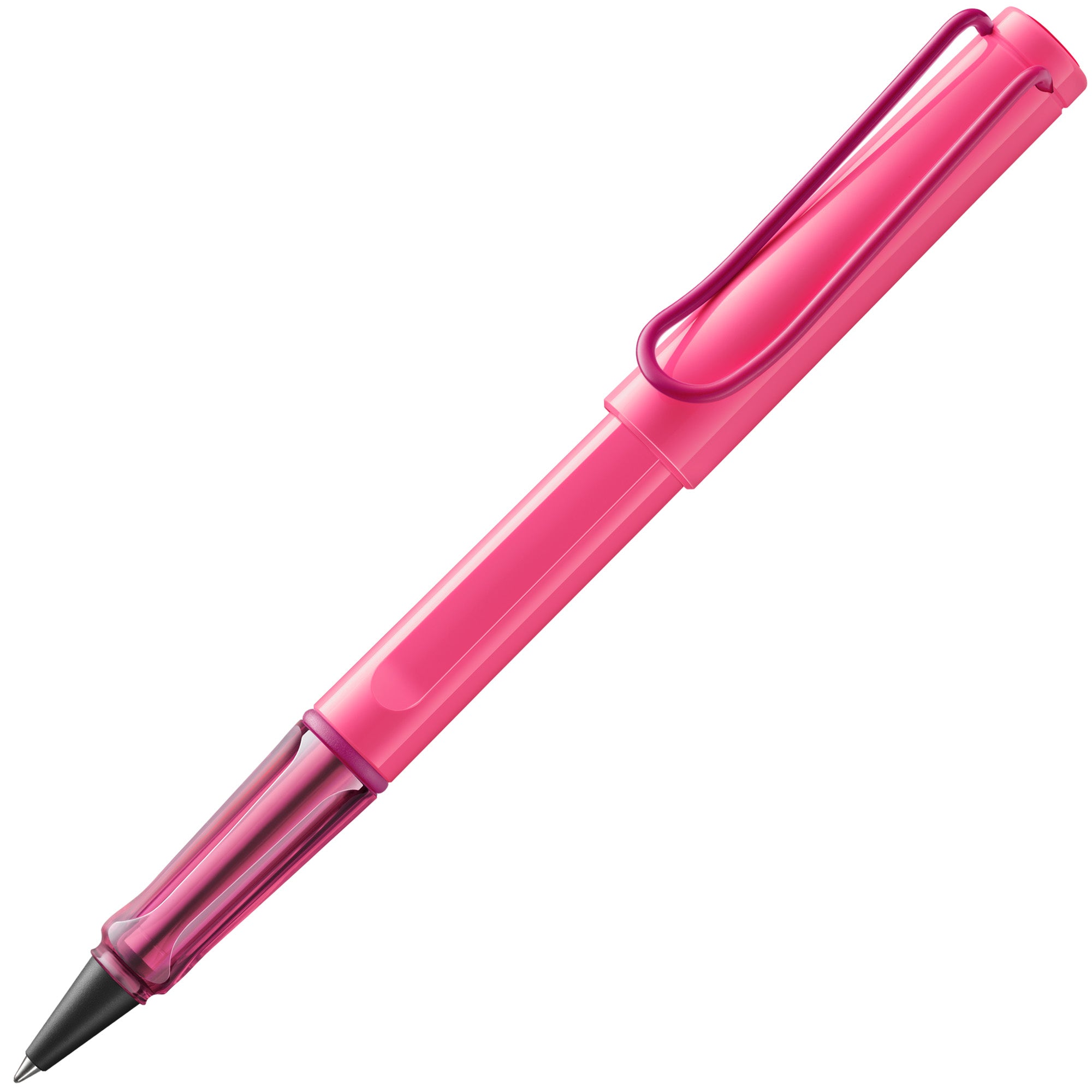 lamy neon pink rollerball pen
