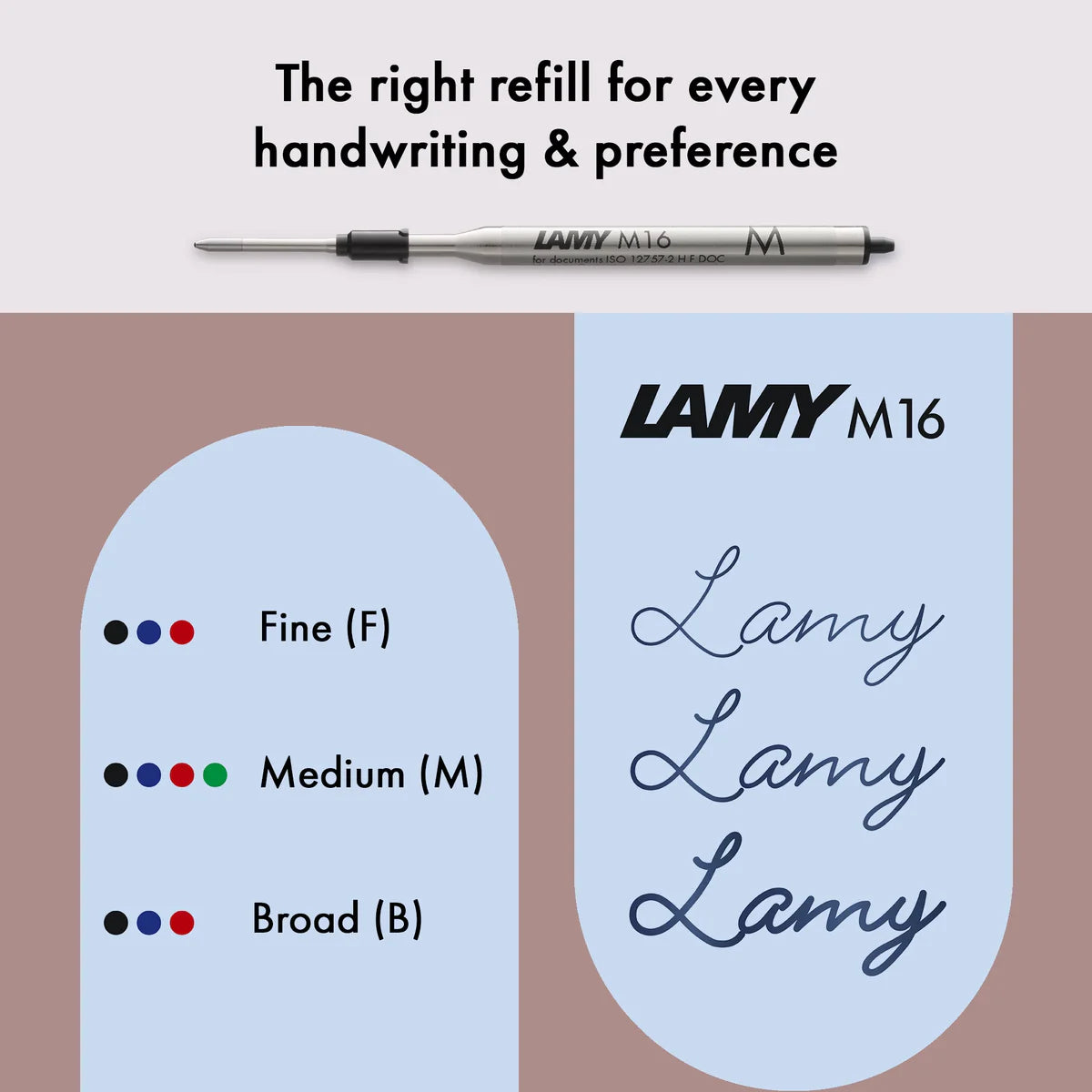 Lamy M16 refill