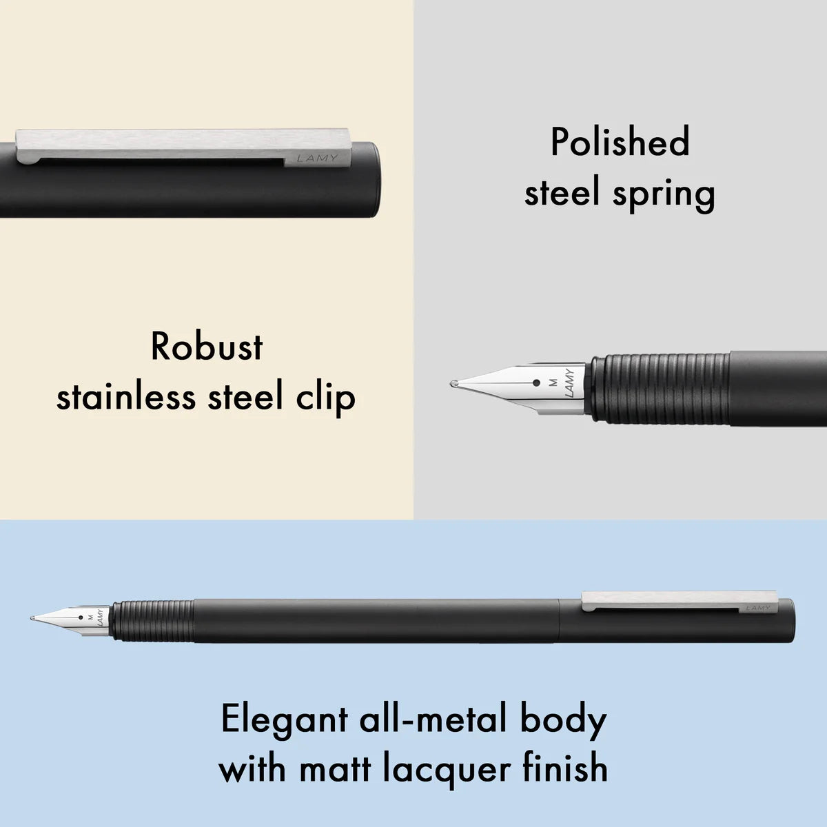 LAMY cp 1 black Fountain pen