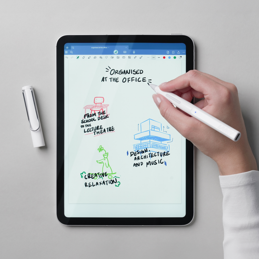 LAMY safari note+ Digital Writing for iPad - Glossy white