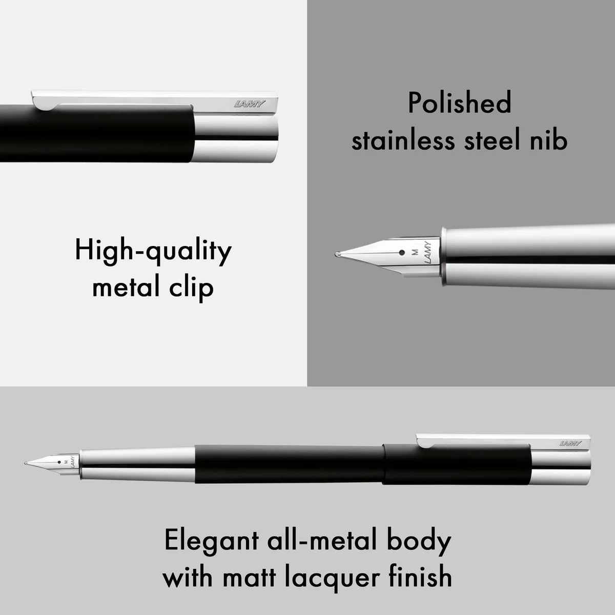 LAMY scala black Fountain pen