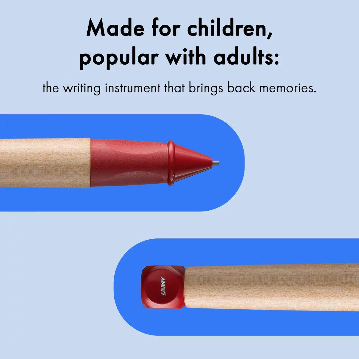 lamy abc red mechanical pencil