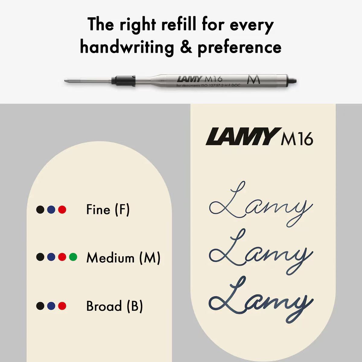Lamy M16 pen refill