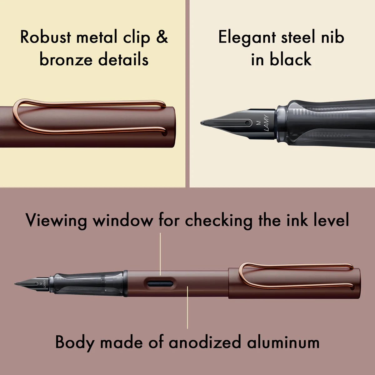 LAMY Lx marron Fountain pen