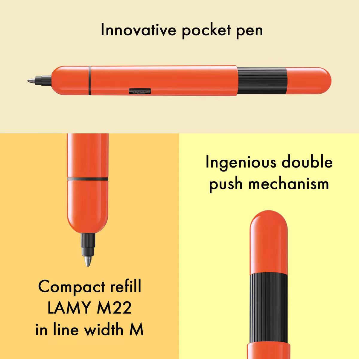 LAMY pico laser orange Kulspetspenna