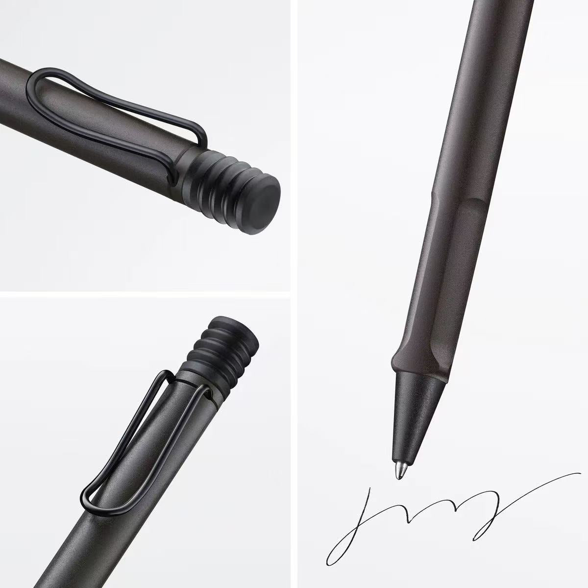 feature images of LAMY safari matt umbra ballpoint pen