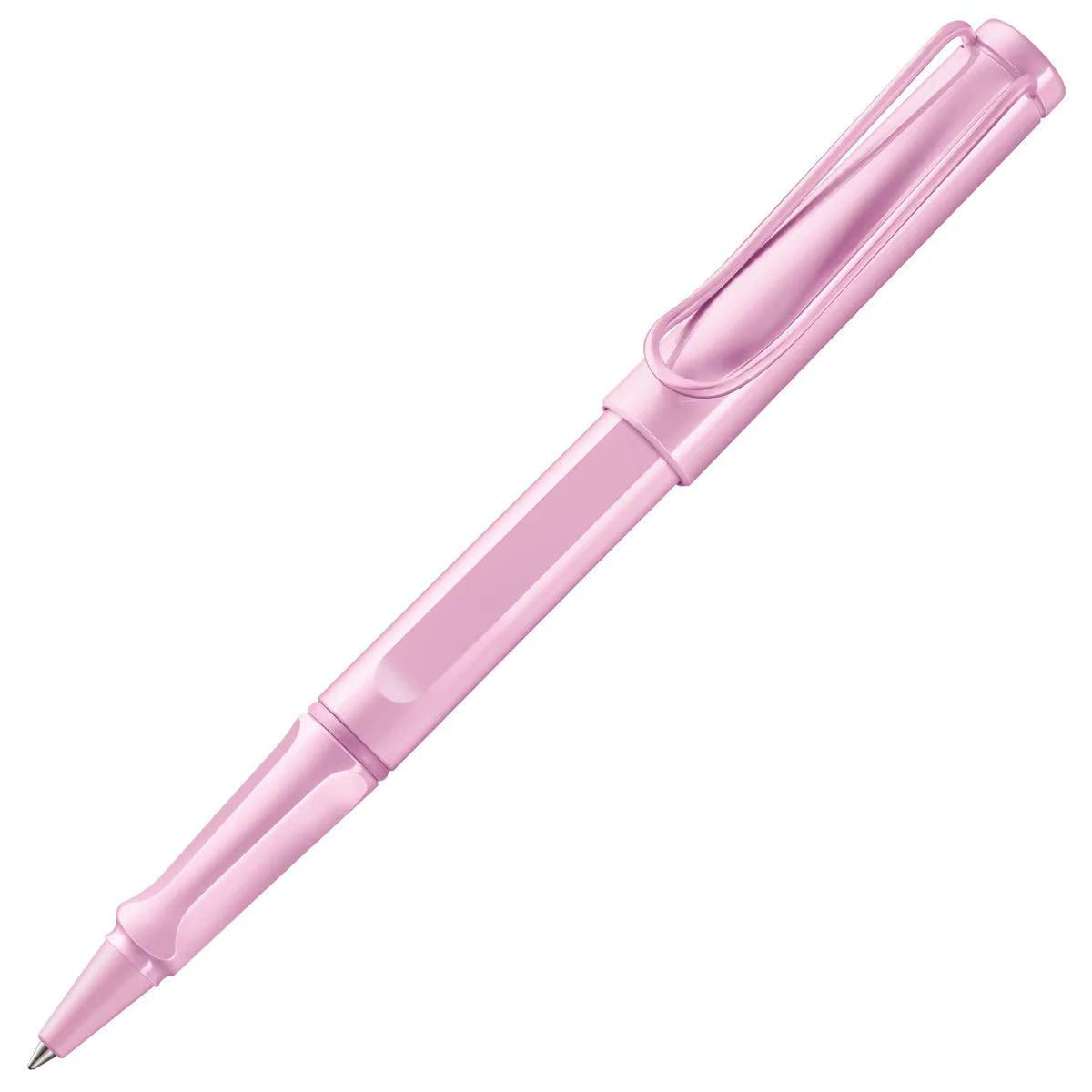 lamy safari light rose rollerball pen