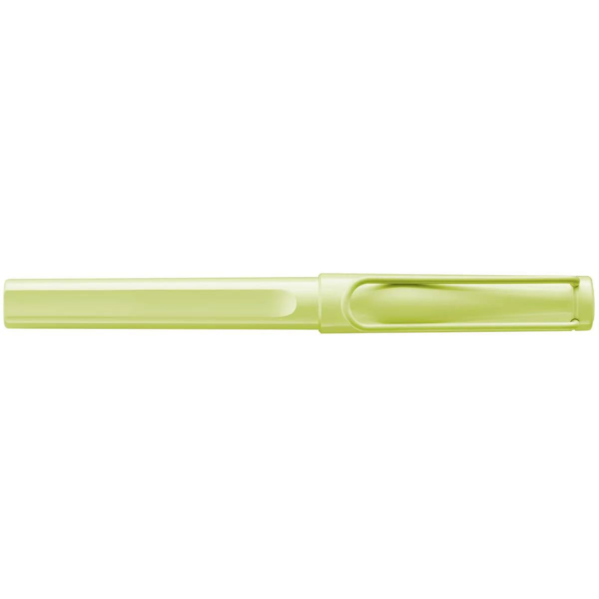 lamy safari spring green rollerball pen