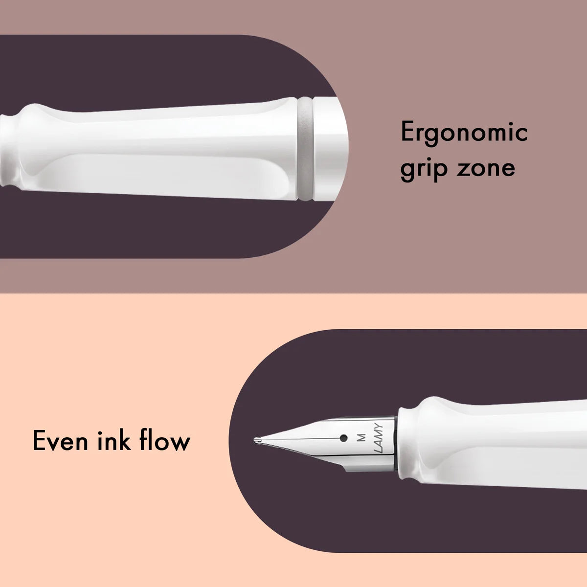 LAMY safari white Fountain pen