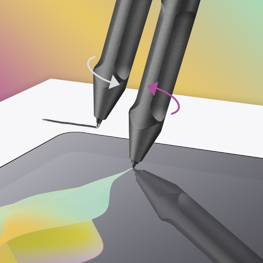 LAMY safari twin pen all black EMR Digital Writing