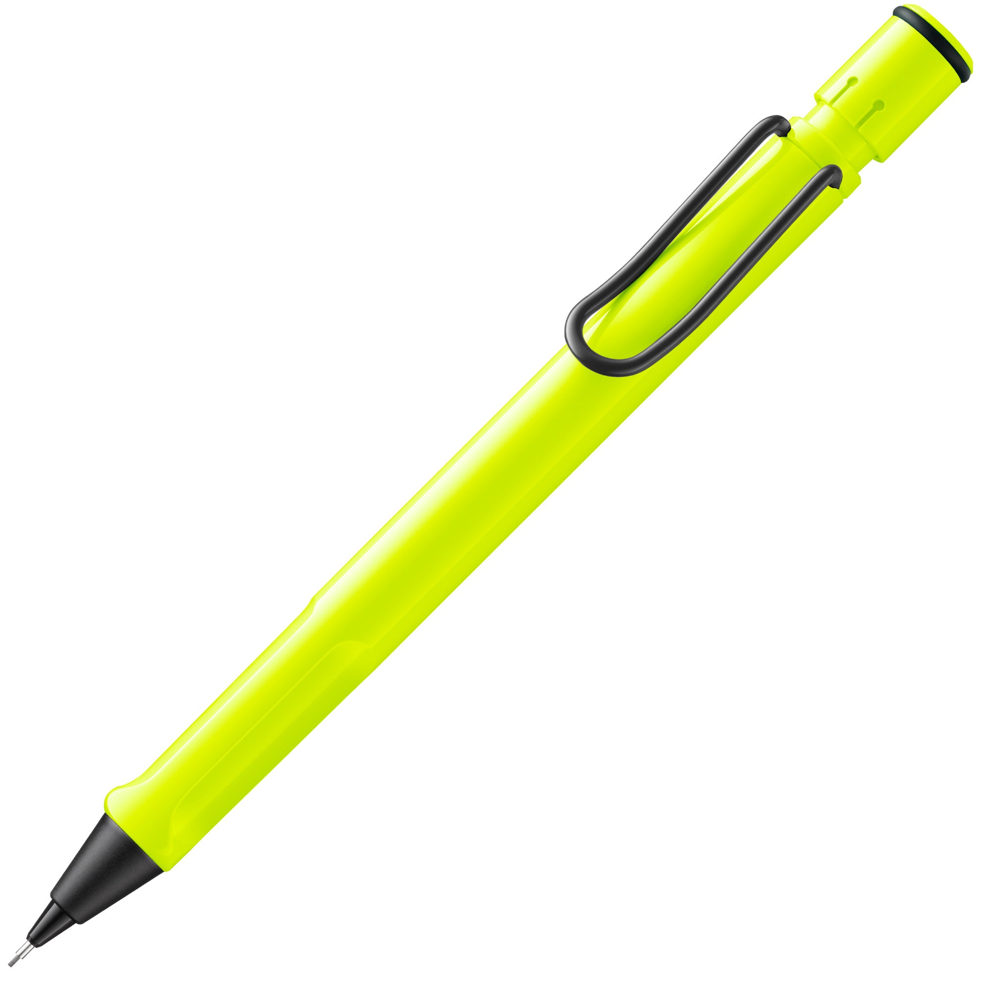 safari neon yellow mechanical pencil