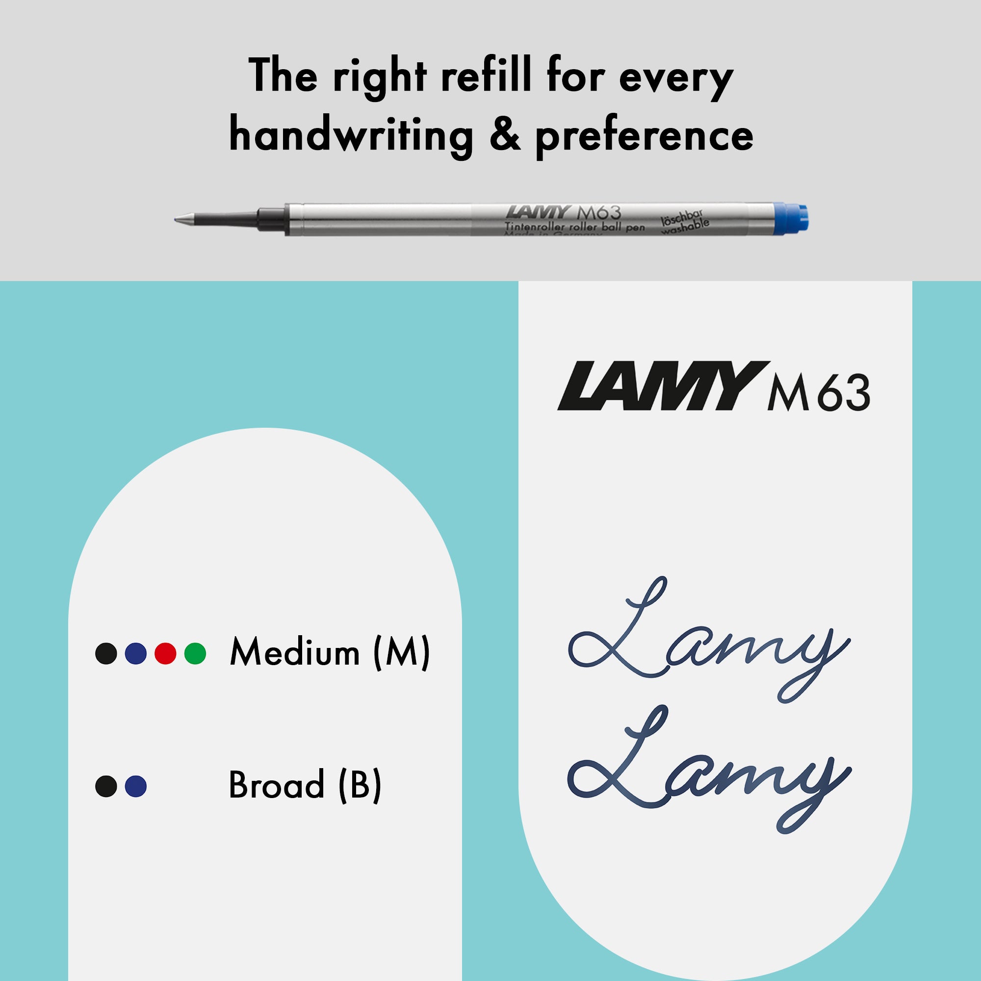 LAMY cp 1 akvamarin Rollerballpenna