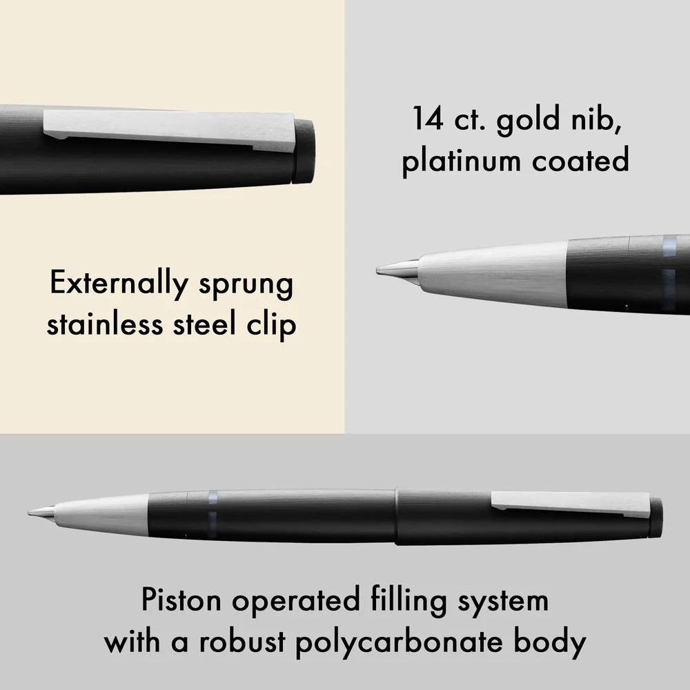 LAMY 2000 black makrolon Fountain pen