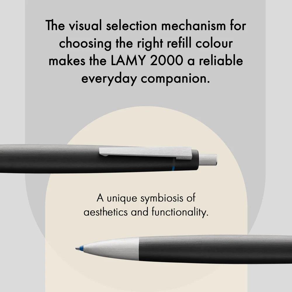 LAMY 2000 4-färgs kulspetspennor