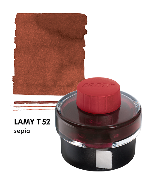 LAMY T52 Flasket bläck Sepia - 50 ml