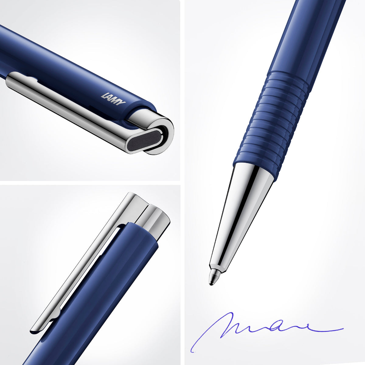 features of LAMY logo M+ blue