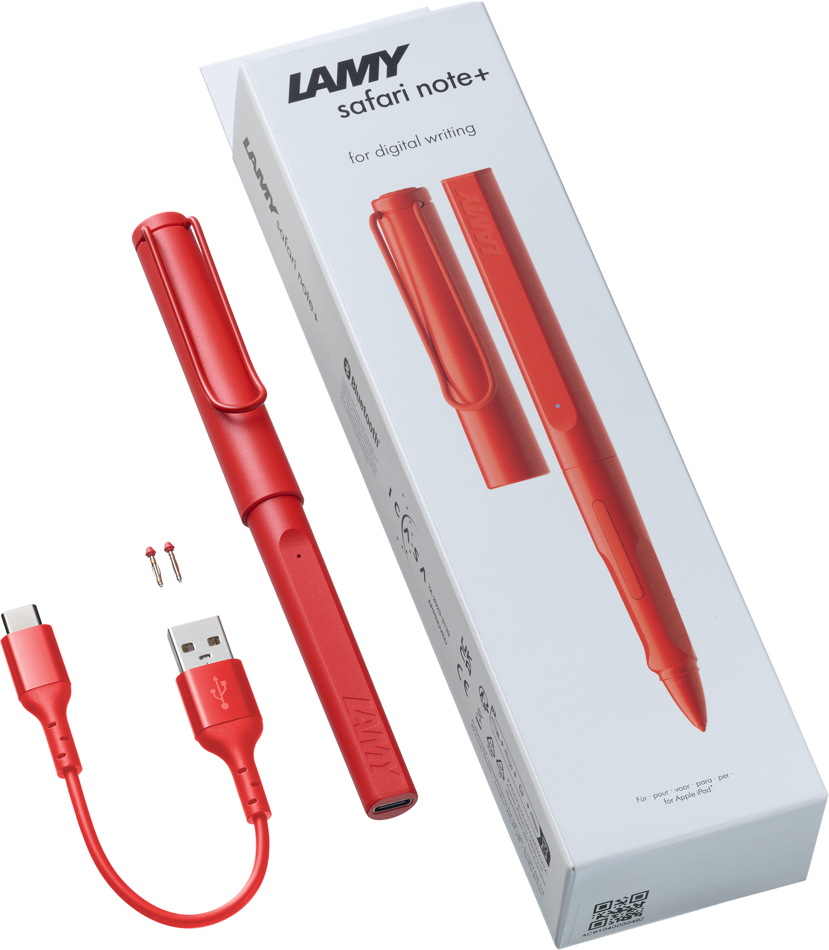 LAMY safari note+ Digital Writing for iPad - red matt