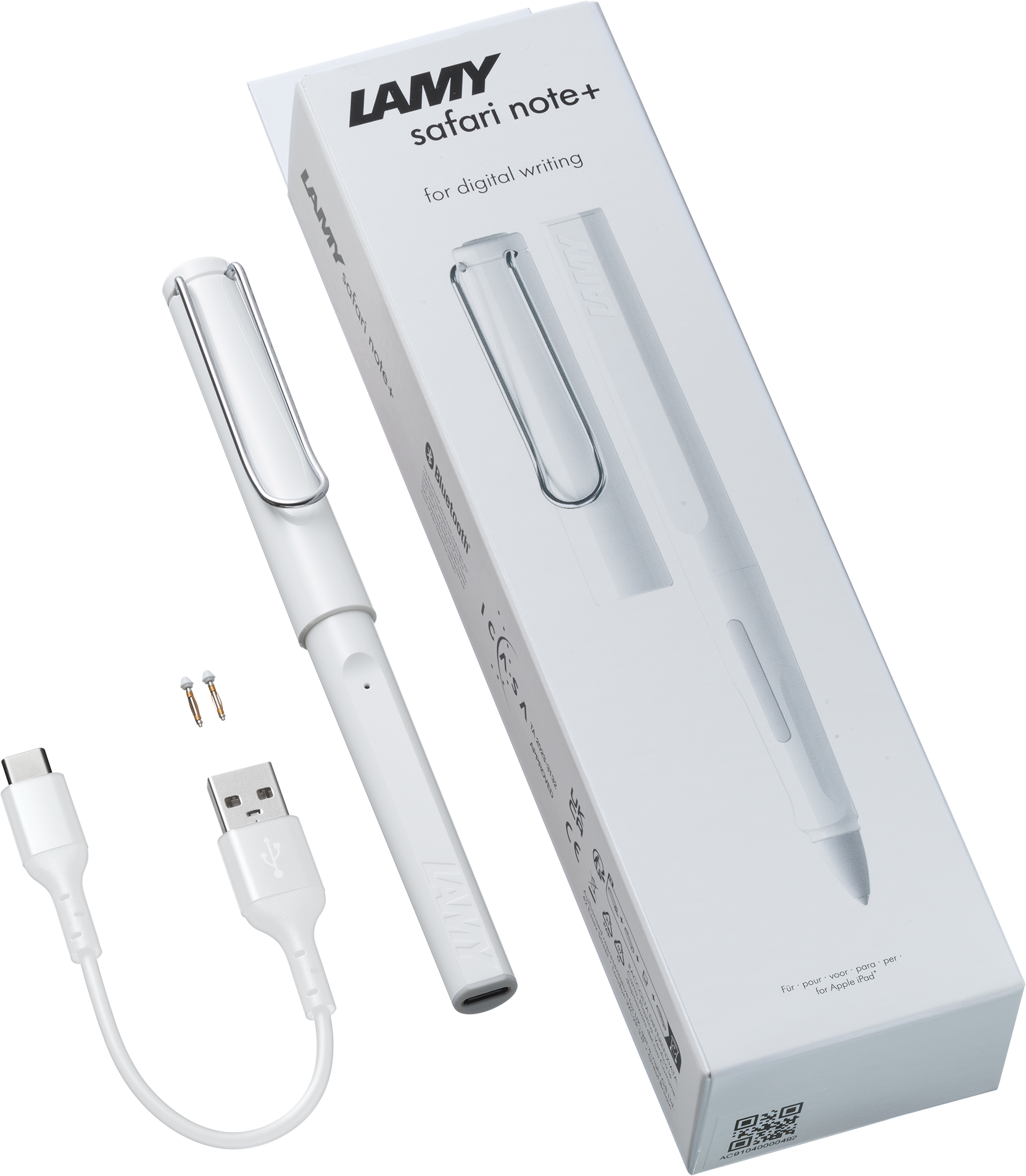 LAMY safari note+ Digital Writing for iPad -  Glossy white