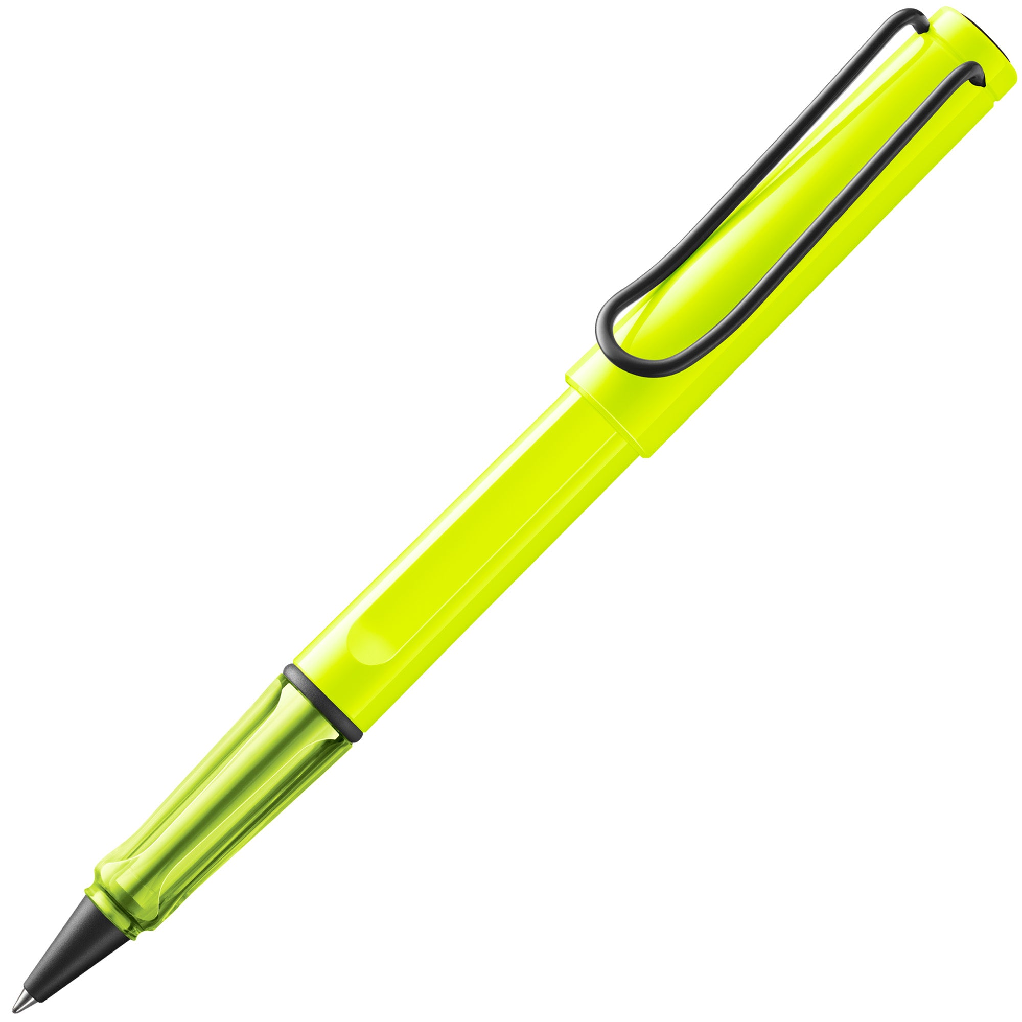 lamy neon yellow rollerball pen