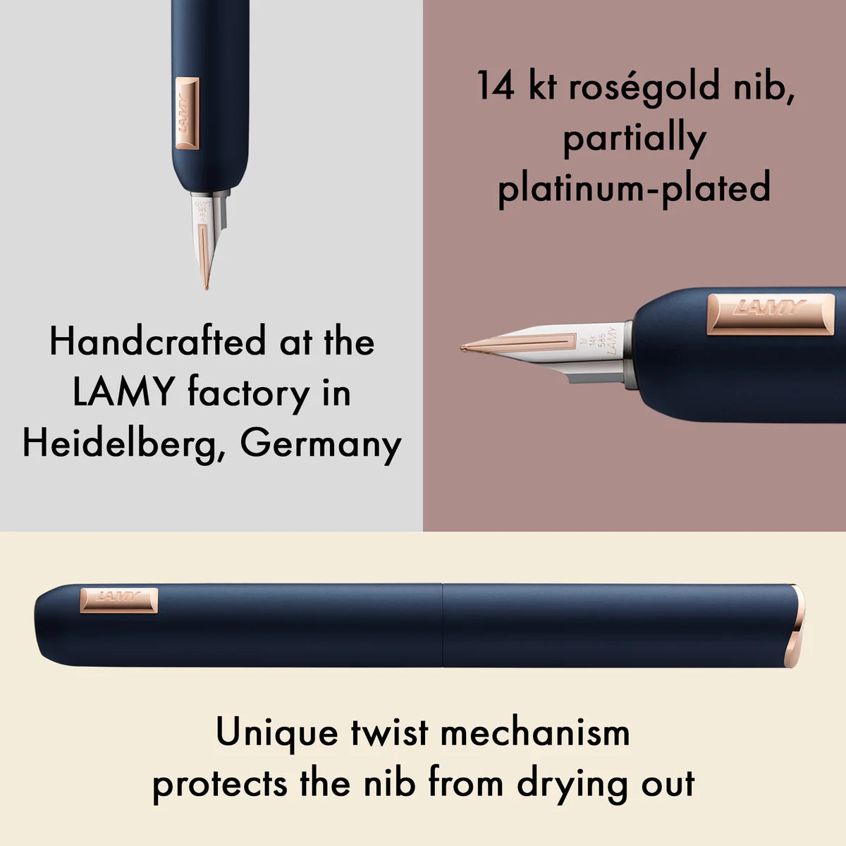 LAMY dialog cc darkblue Fountain pen