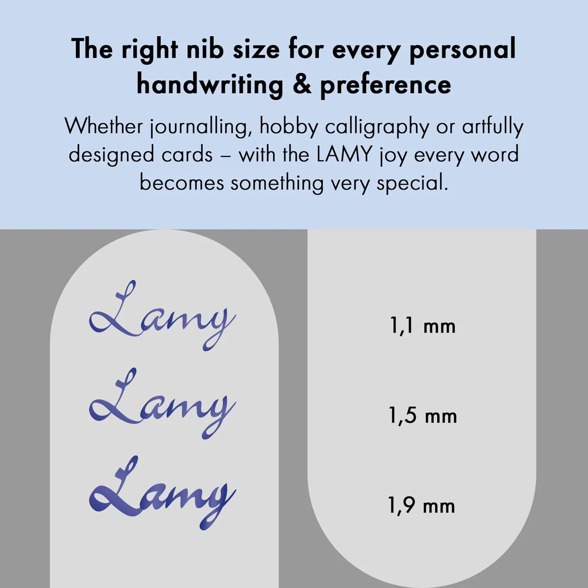 LAMY joy AL calligraphy pen black