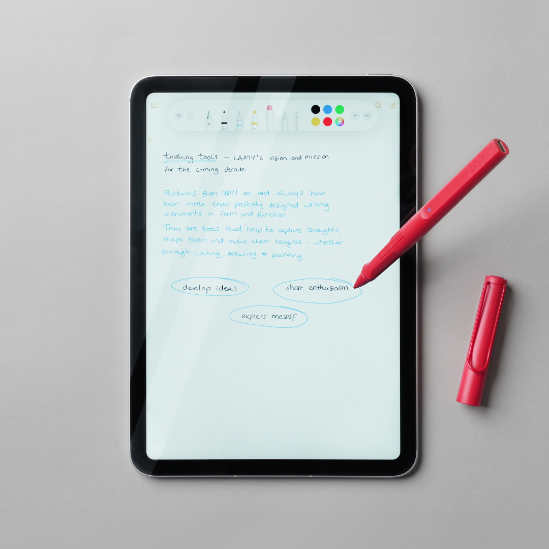 LAMY safari note+ Digital Writing for iPad - red matt