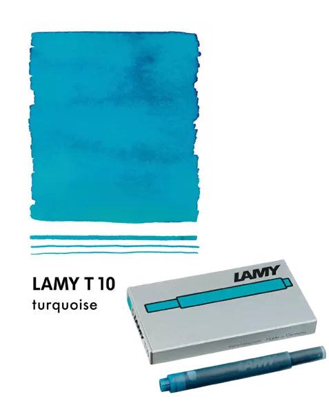 LAMY T10 bläckpatroner - turkos