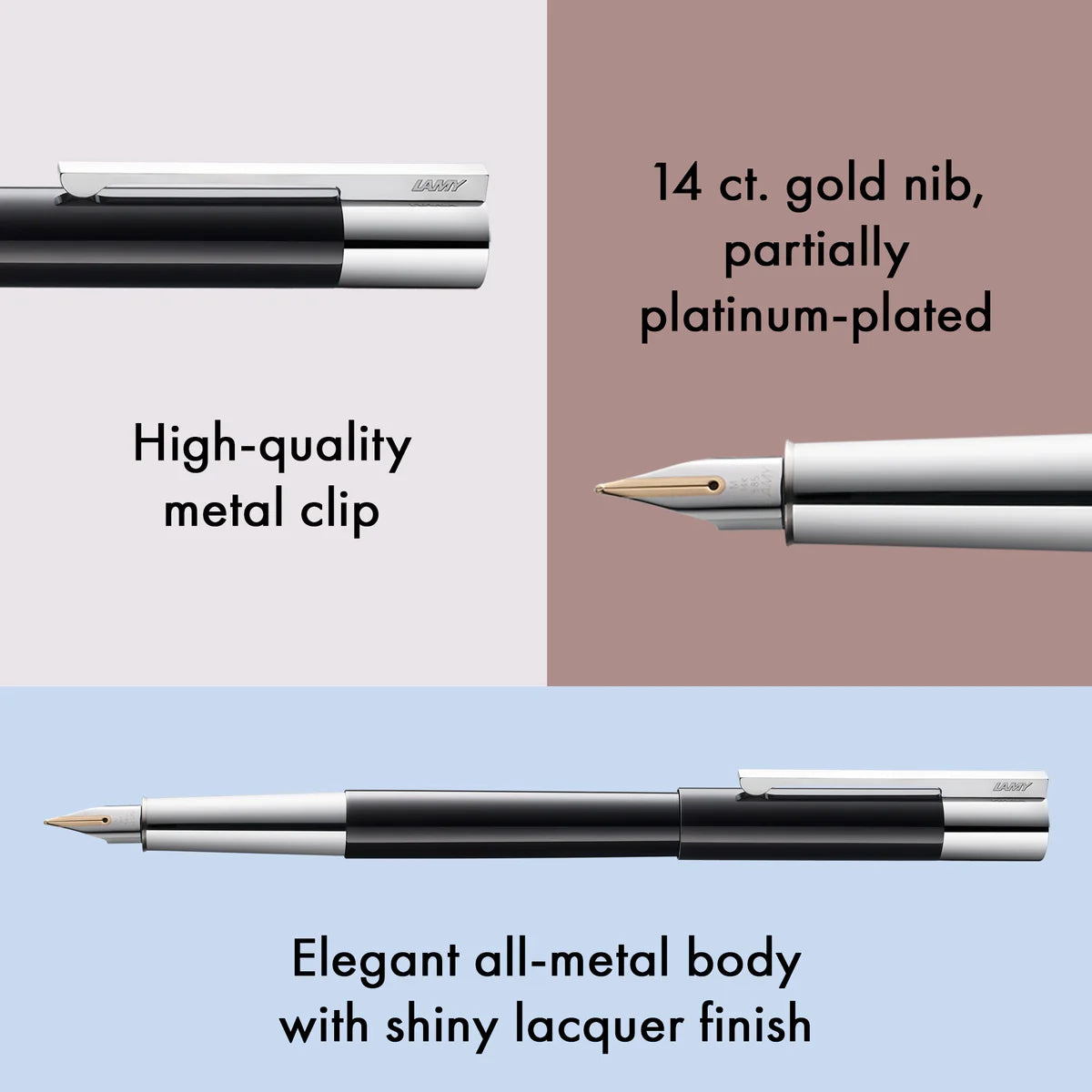 LAMY scala piano black Fountain pen