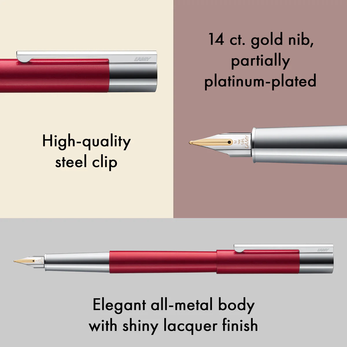 LAMY scala pianored Fountain pen