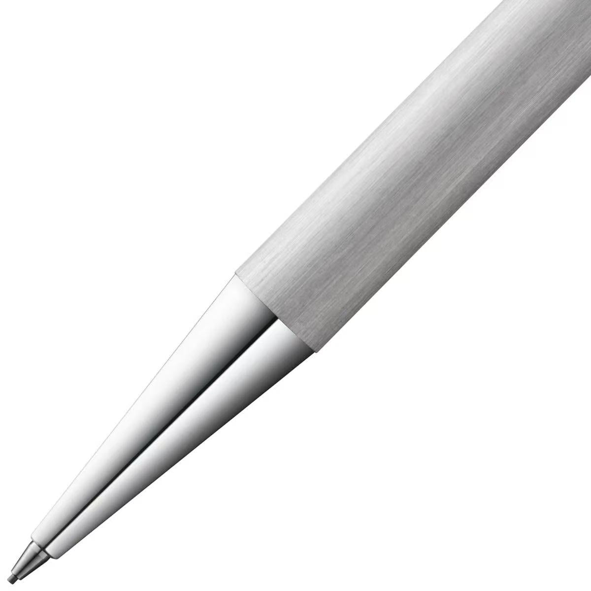 close-up of lamy scala brushed mechanical pencil