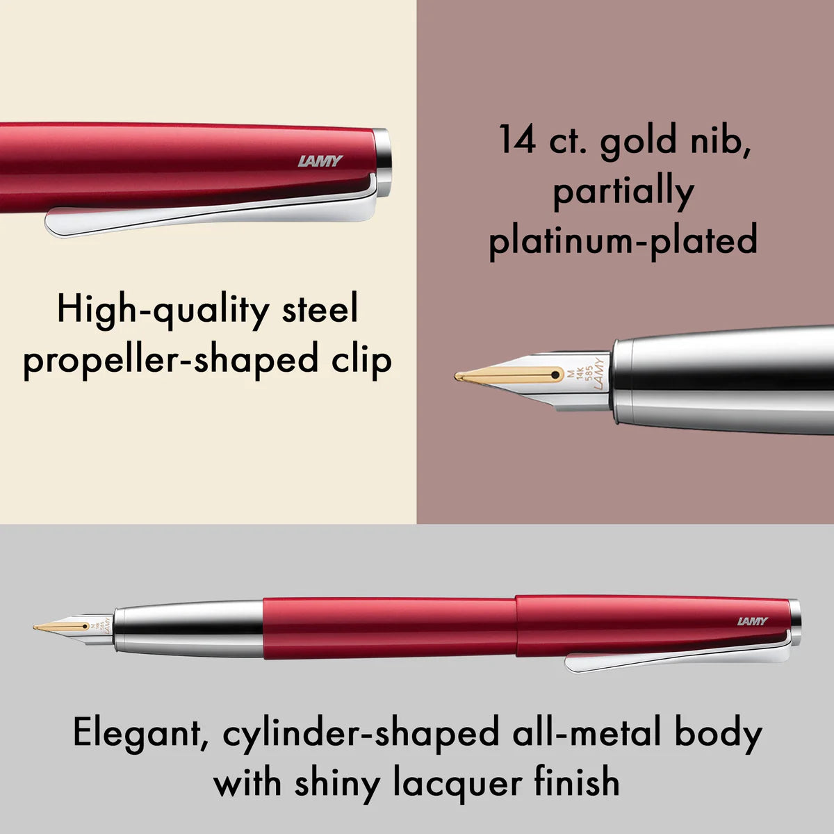 LAMY studio piano red Fountain pen - Special Edition 2024