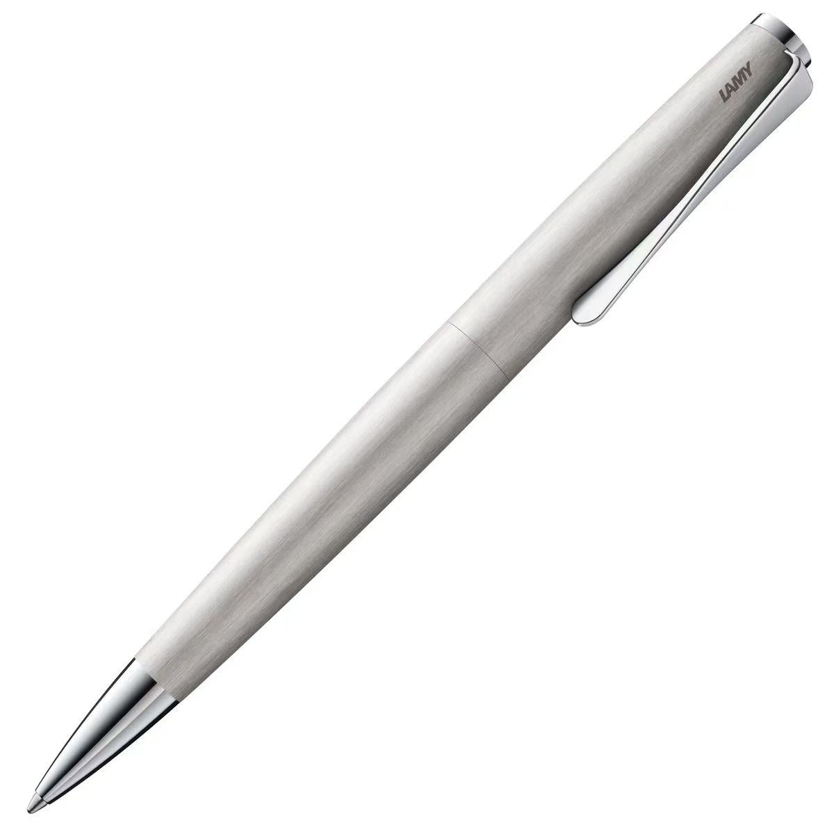 LAMY studio brushed steel ballpoint pen