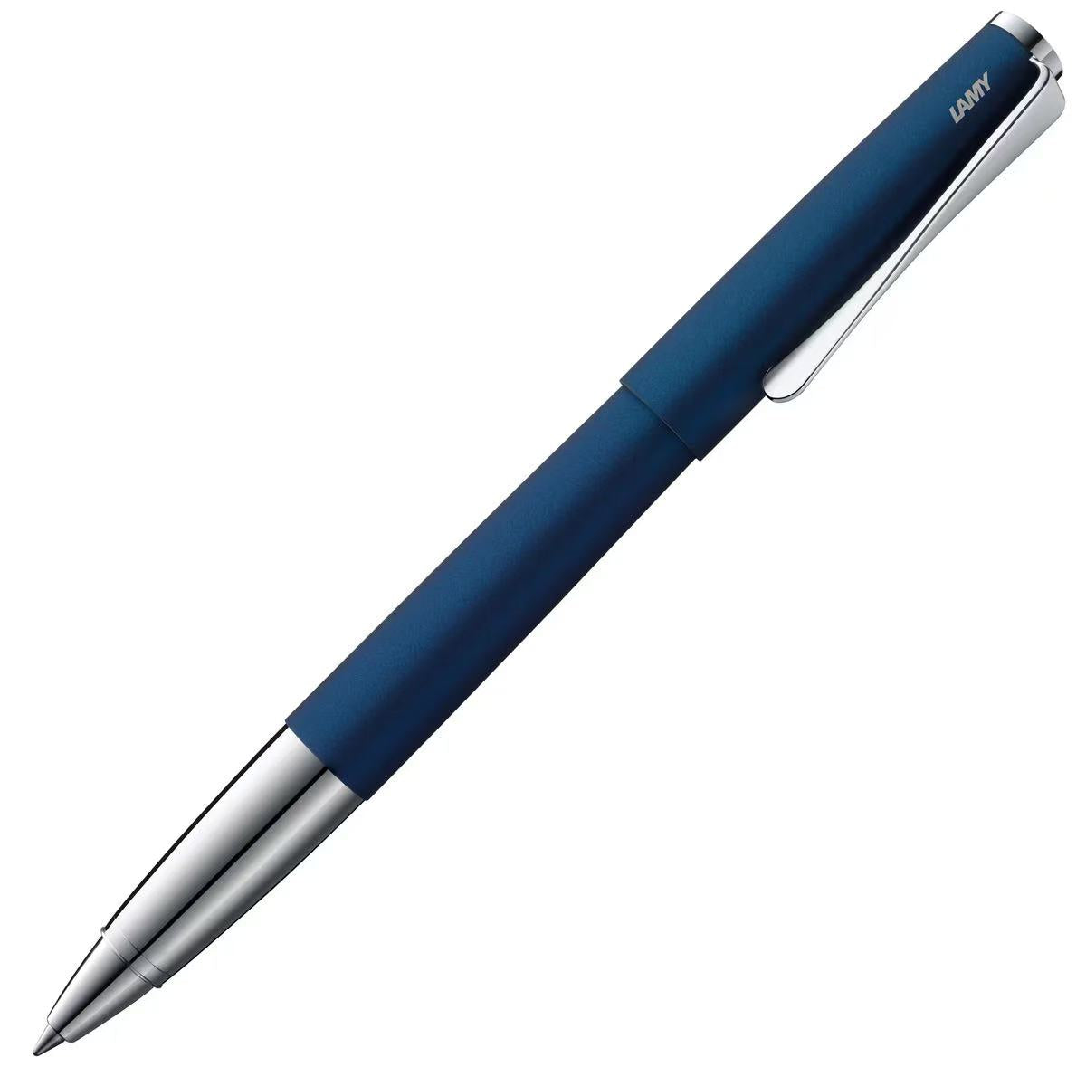 lamy studio imperialblue rollerball pen