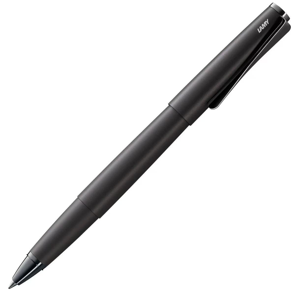 lamy studio lx all black rollerball pen