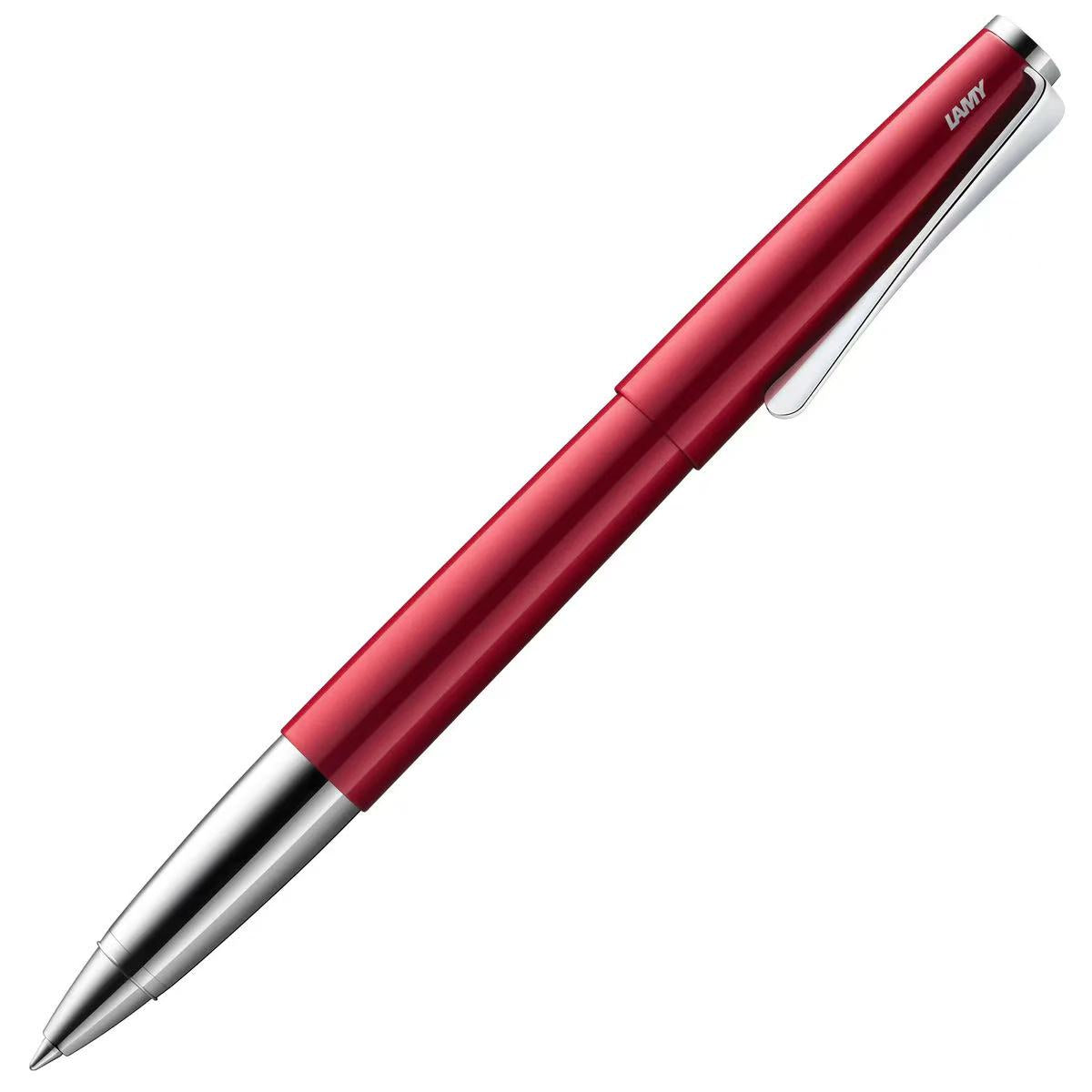 lamy studio piano red rollerball pen