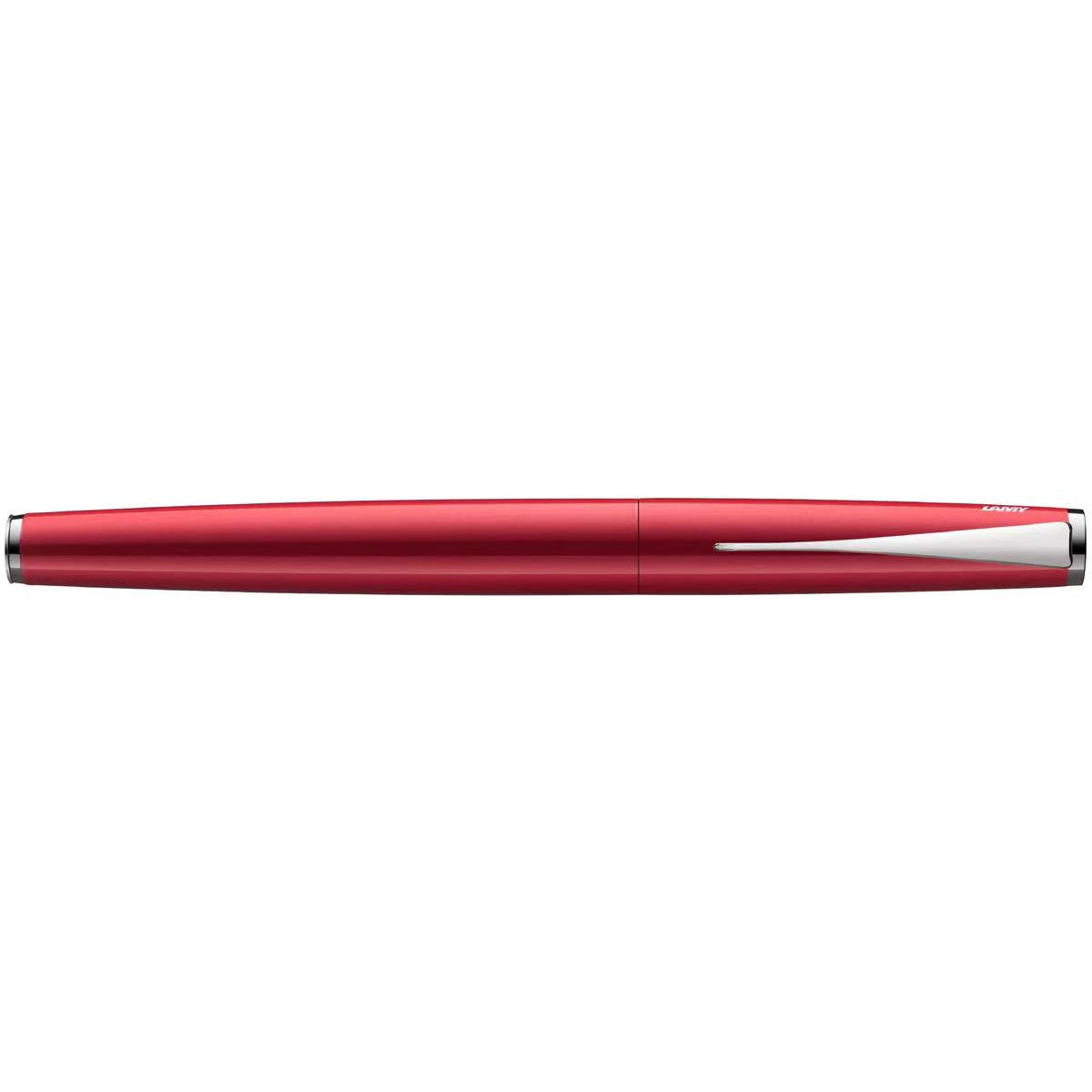lamy studio piano red rollerball pen
