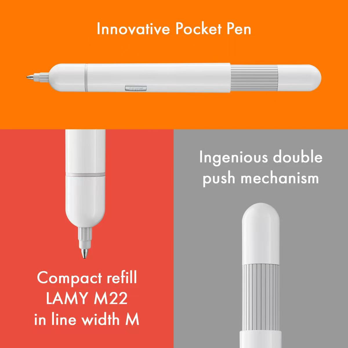 LAMY pico vit Kulspetspenna