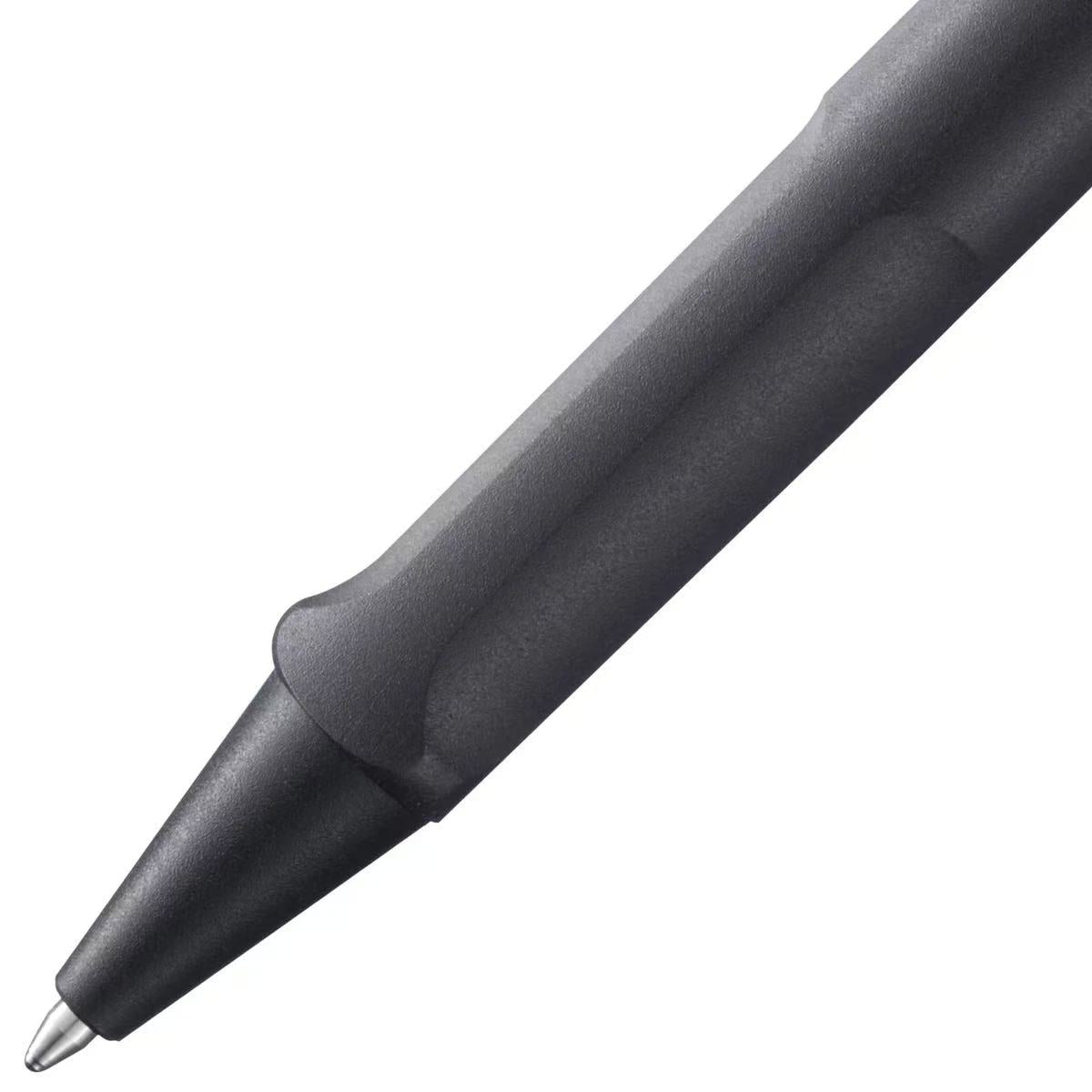 closeup of LAMY safari matt umbra ballpoint pen