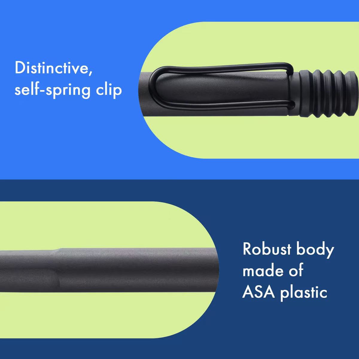 features of LAMY safari matt umbra ballpoint pen