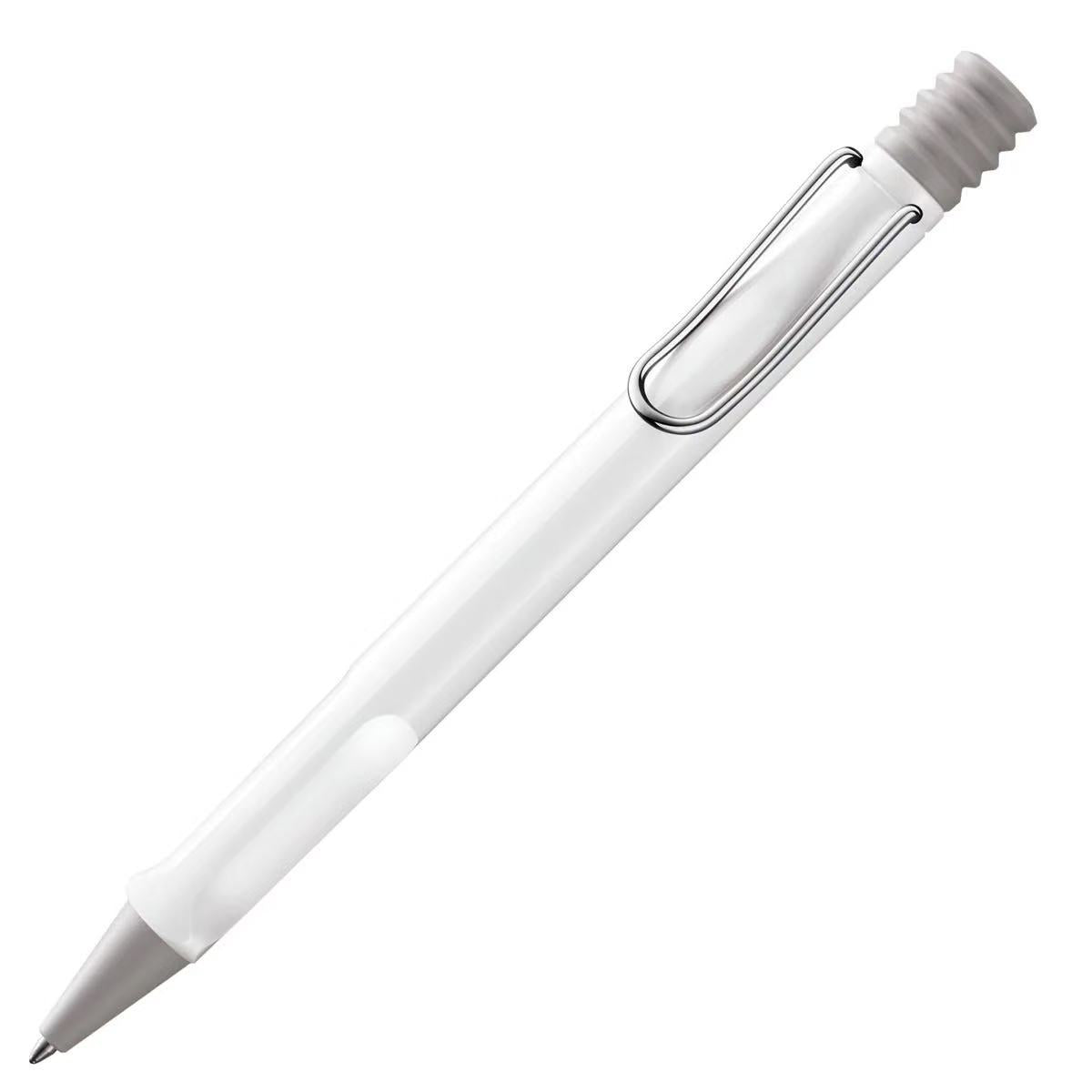 LAMY safari shiny white ballpoint pen
