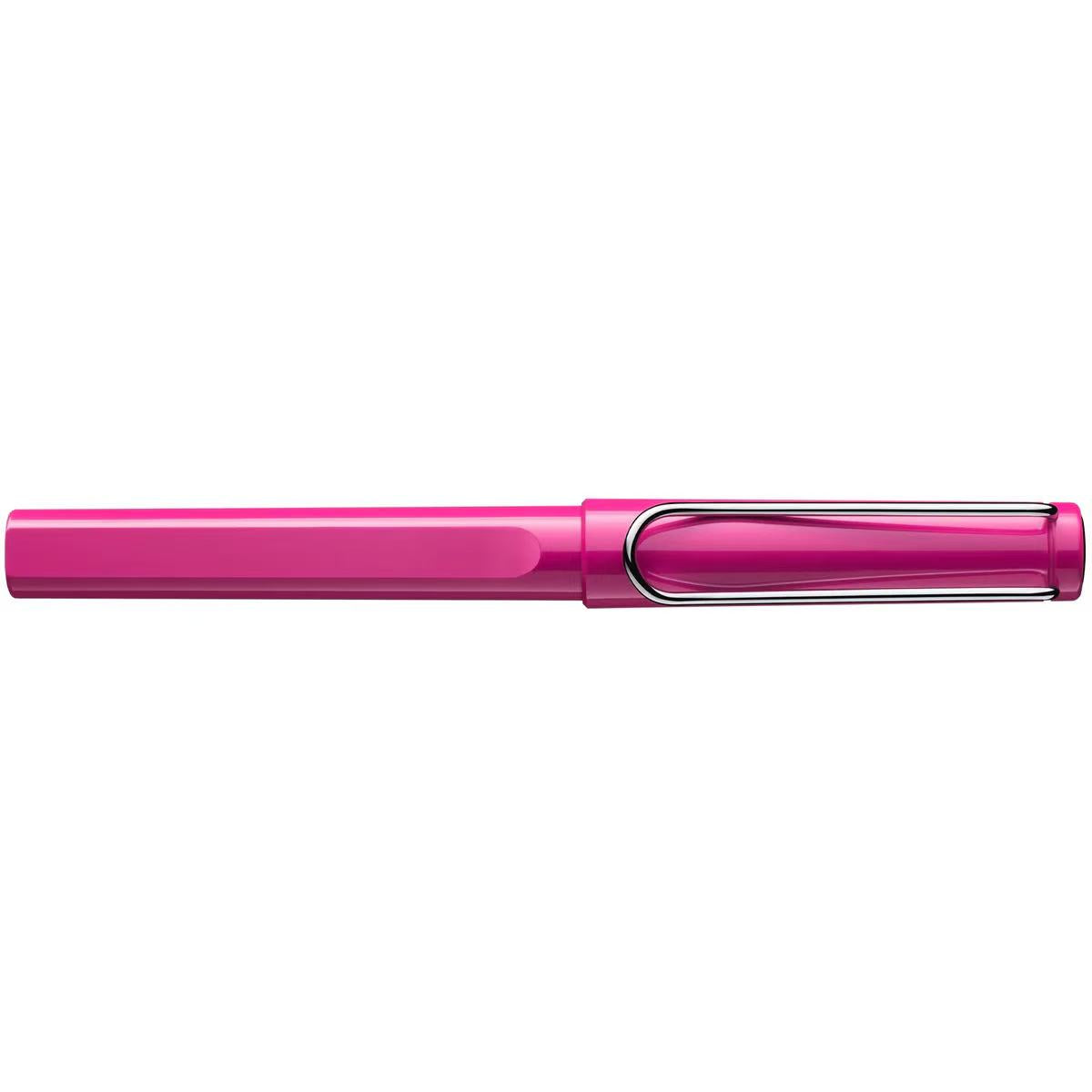 LAMY safari pink rollerball pen 