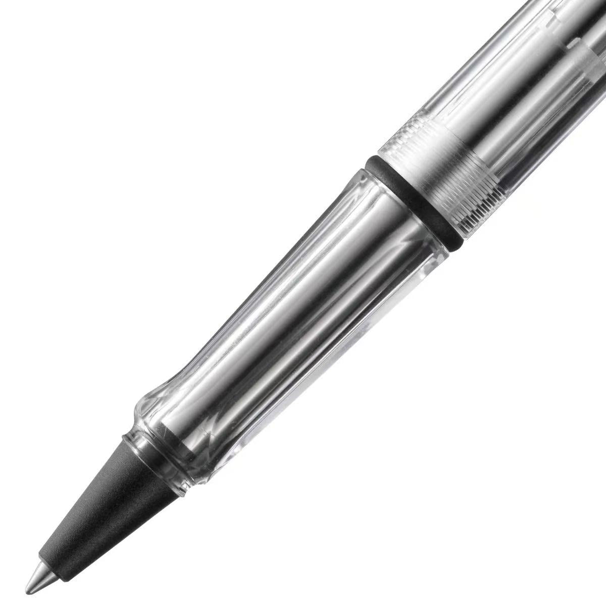close-up of LAMY safari vista rollerball pen