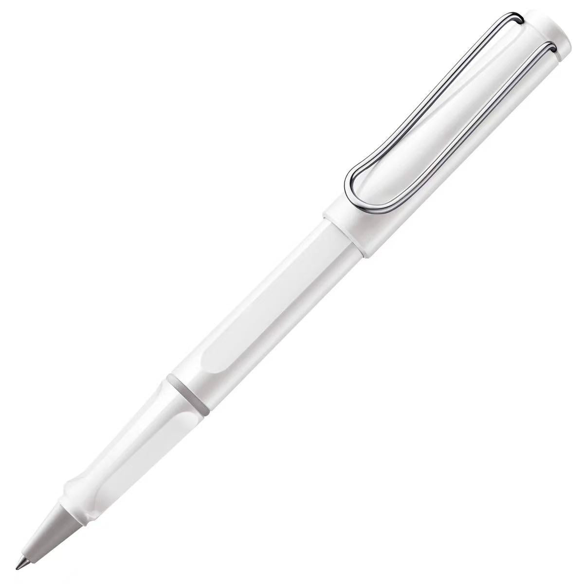 LAMY safari white rollerball pen