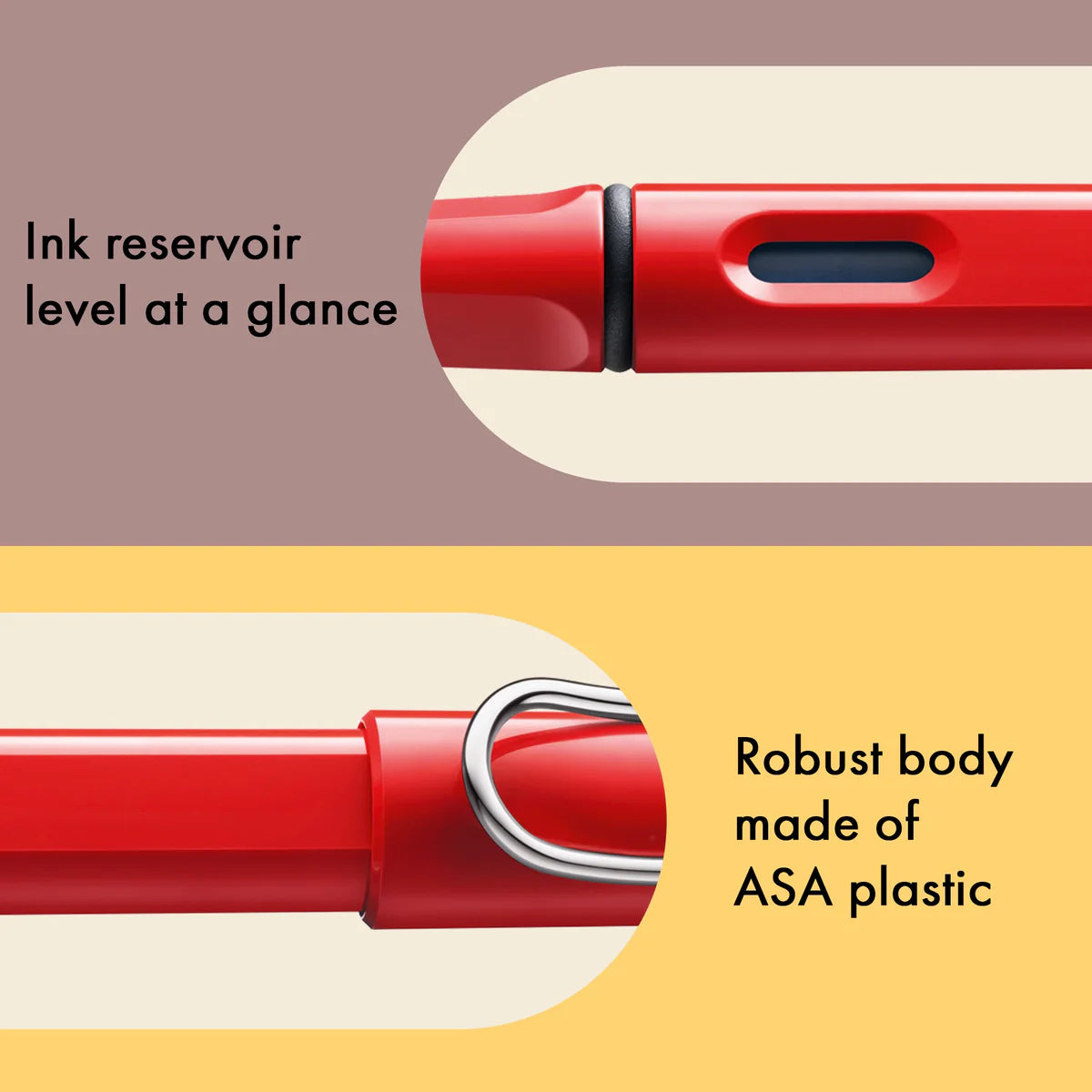 LAMY safari red Fountain pen