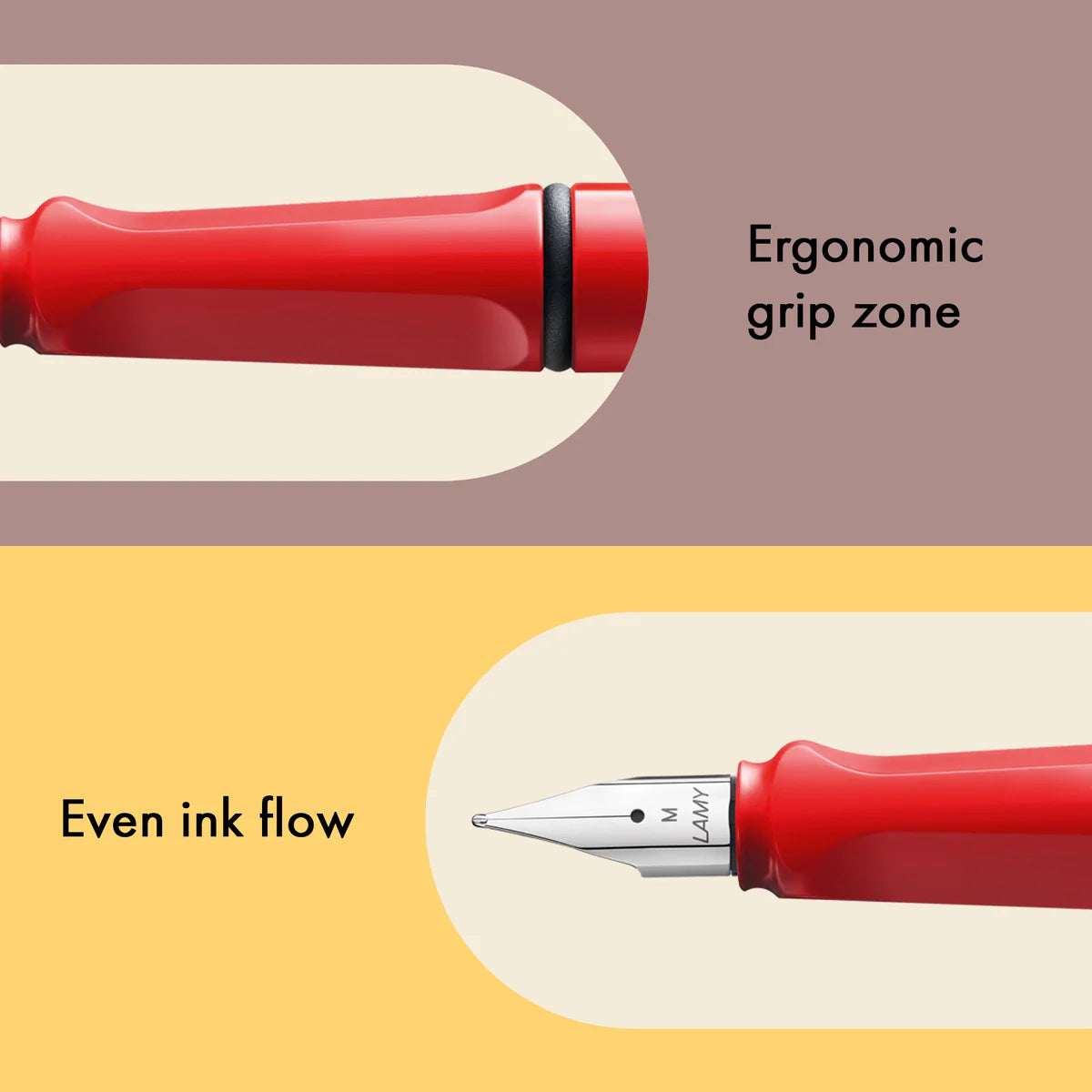 LAMY safari red Fountain pen