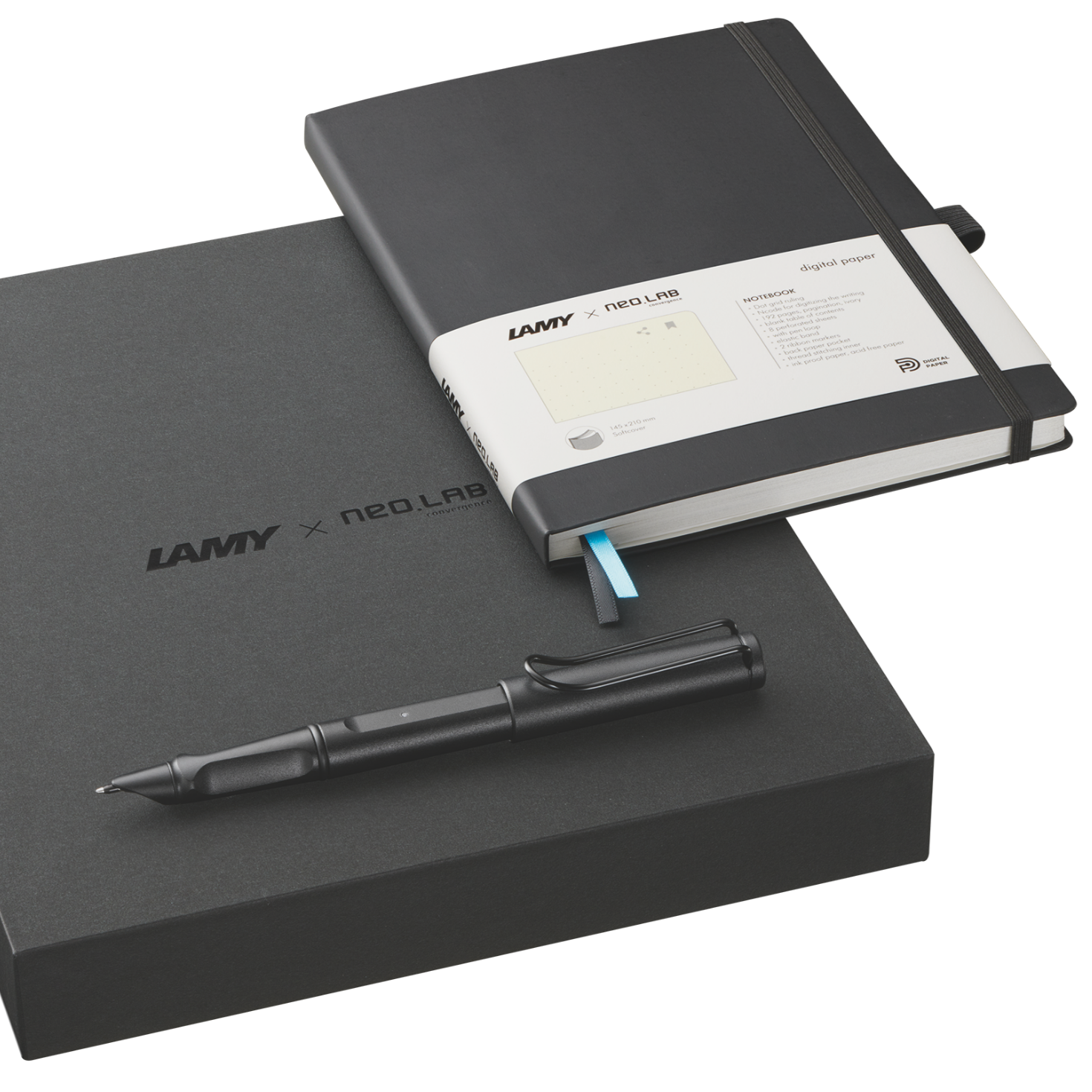 LAMY safari helsvart ncode Set Digital Writing 